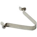 House 3 in. Spring Lock Clip - Grey HO106531